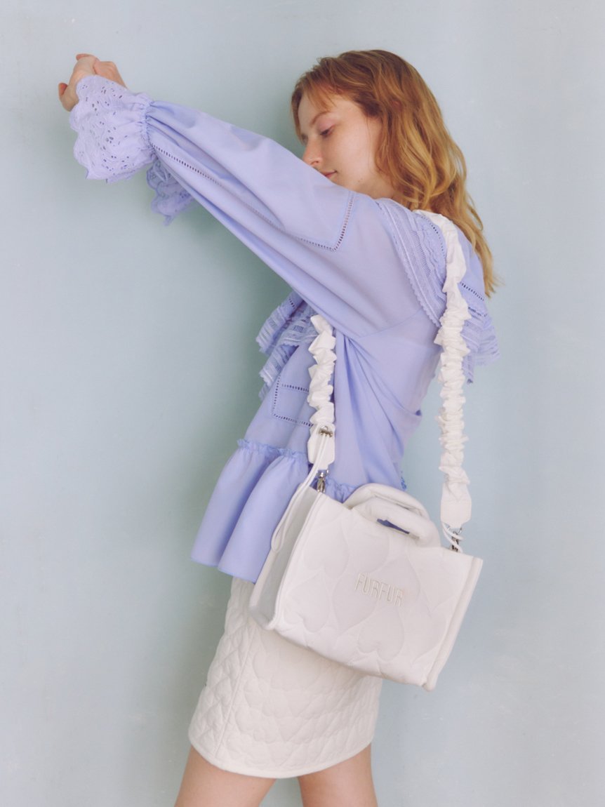 FURFUR｜【限定カラー】ハートキルティングバッグ | Rakuten Fashion