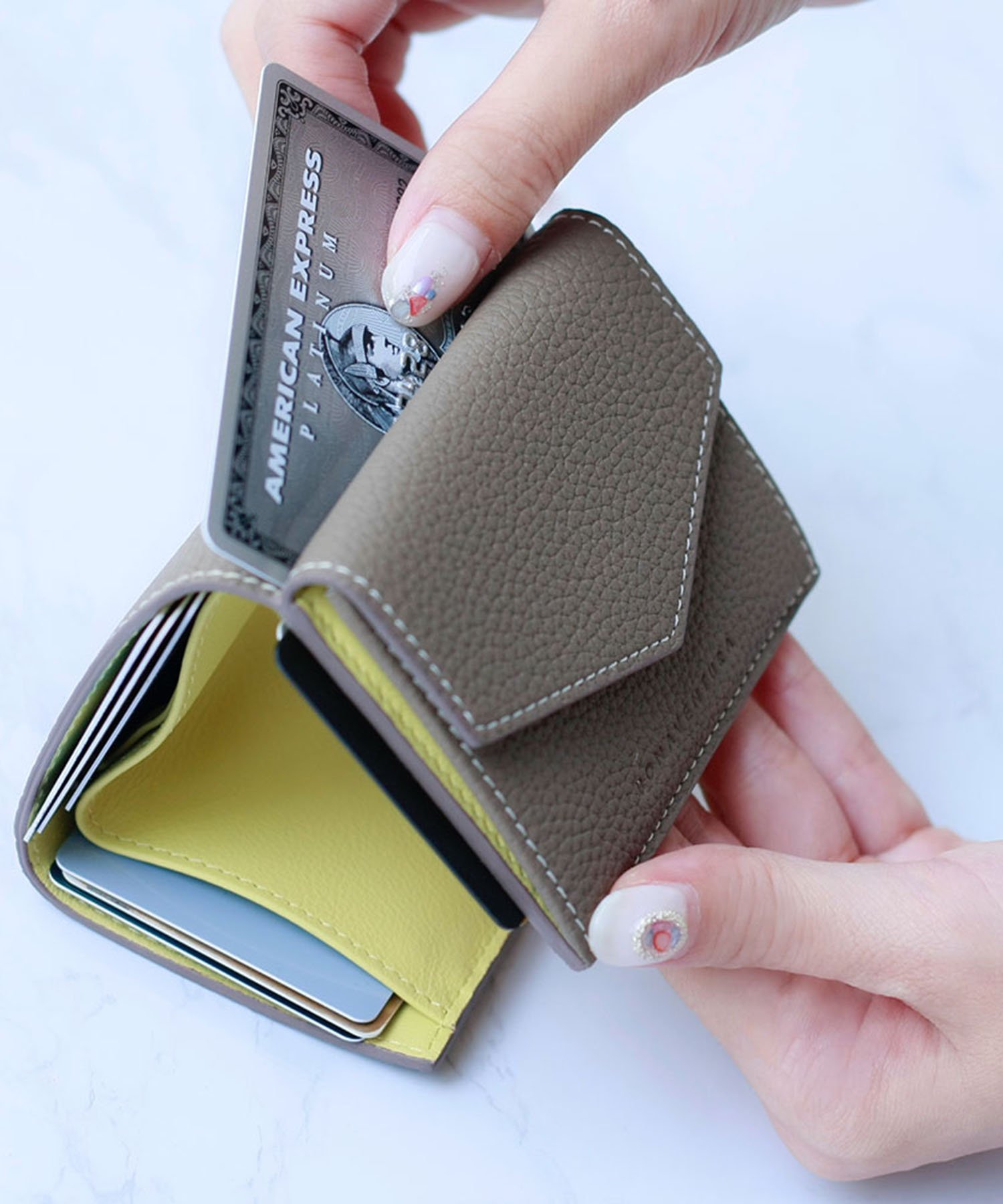 BONAVENTURA｜スモールウォレット シュリンクレザー / ミニ財布 三