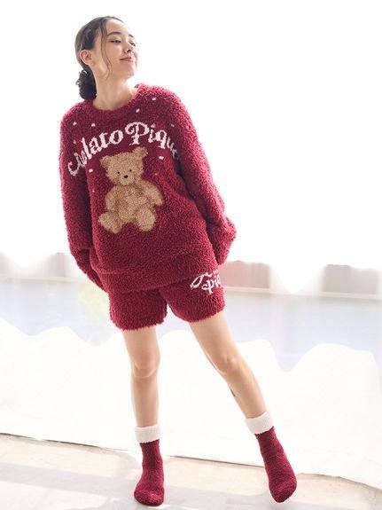 gelato pique｜【HOLIDAY】ジェラートスノーベアジャガードプル