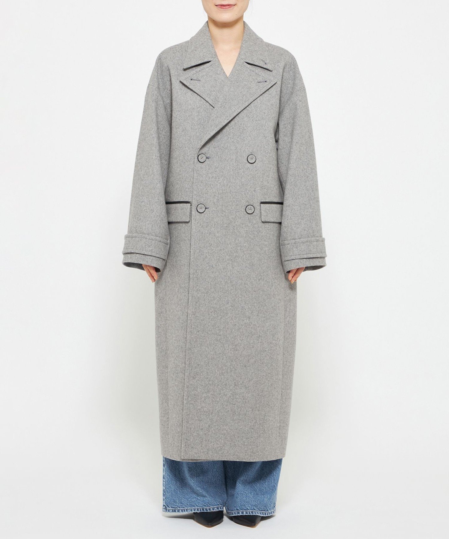 uncrave｜ロング チェスターコート(uncrave WHITE) | Rakuten Fashion