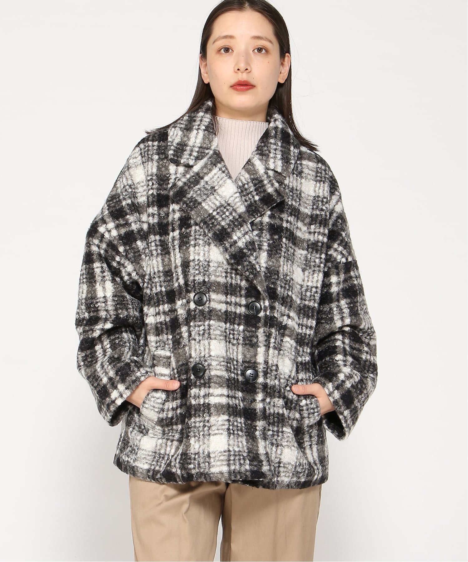 Gready Brilliant｜Gready Brilliant/(W)ブークレチェックコート