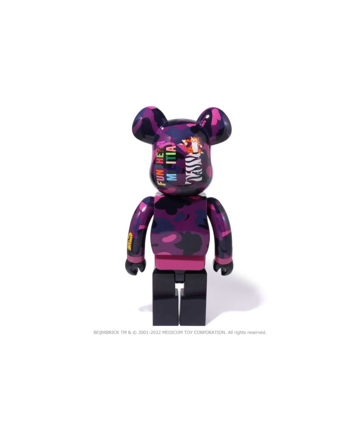 A BATHING APE｜COLOR CAMO TIGER BE@RBRICK 1000% M | Rakuten