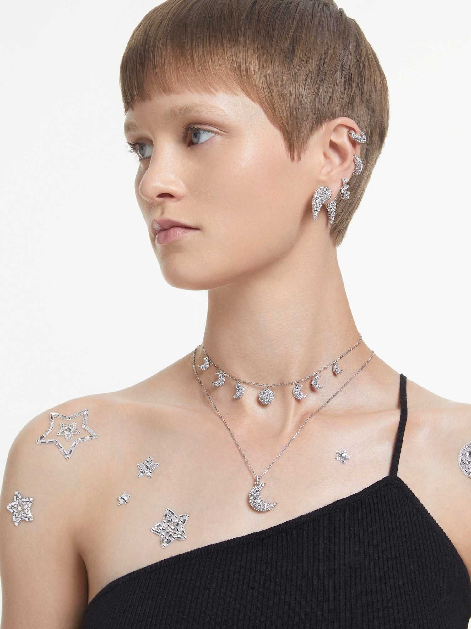 SWAROVSKI｜【公式】【スワロフスキー】Dextera フープピアス, 小