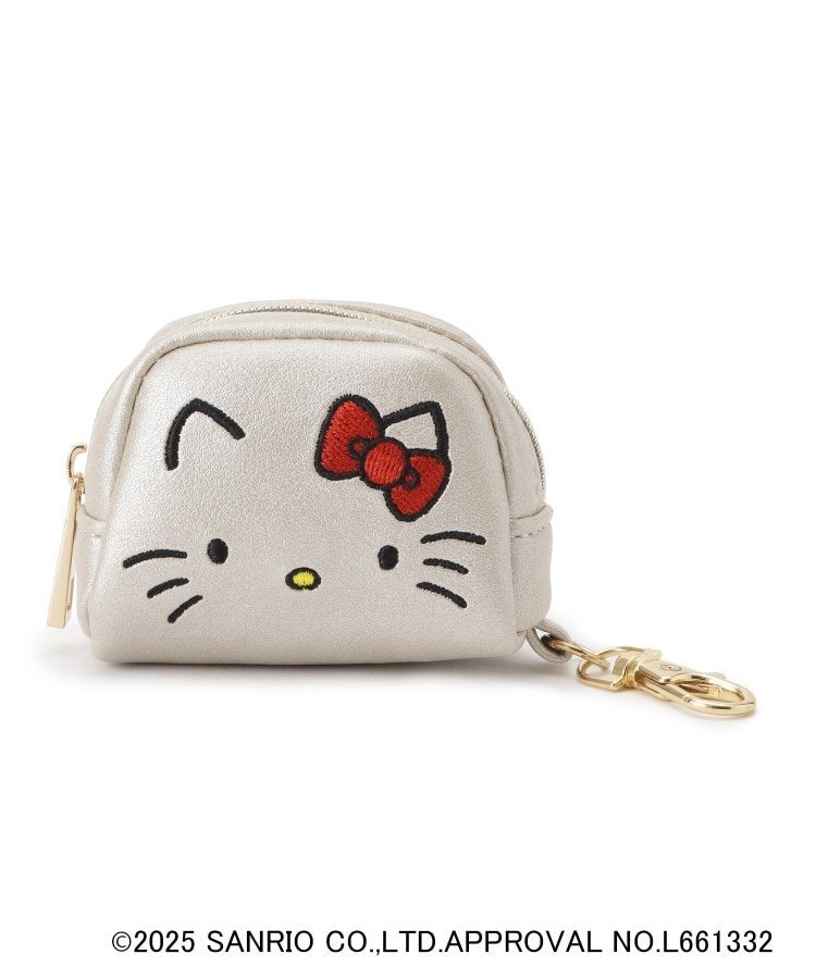 grove｜【ハローキティ】フェイス刺繍チャームポーチ | Rakuten