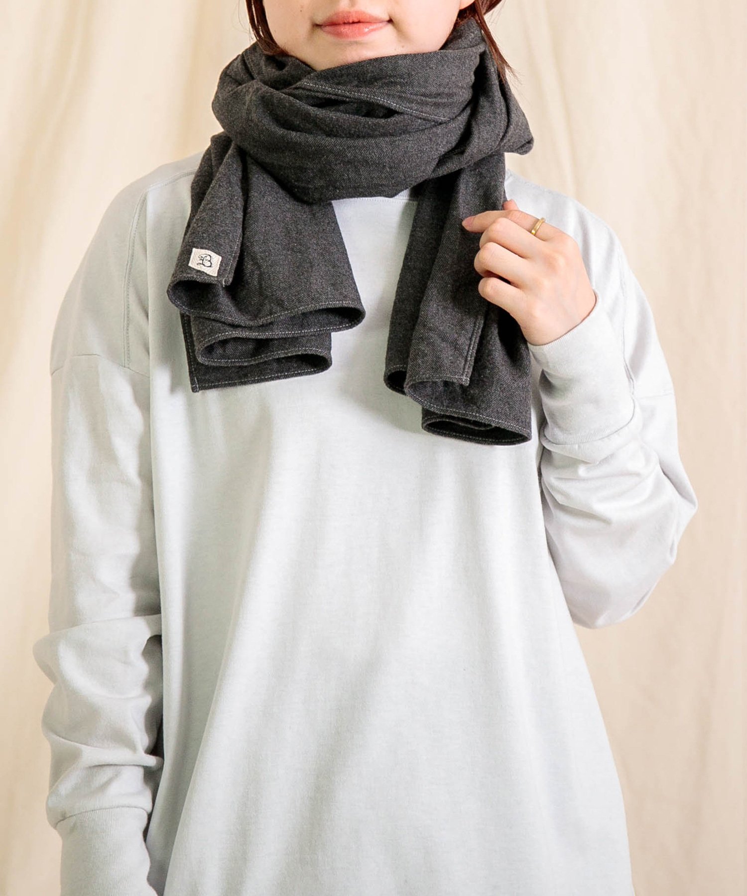 COACH OUTLET｜【公式】エンブロイダード パッチ カシミヤ マフラー