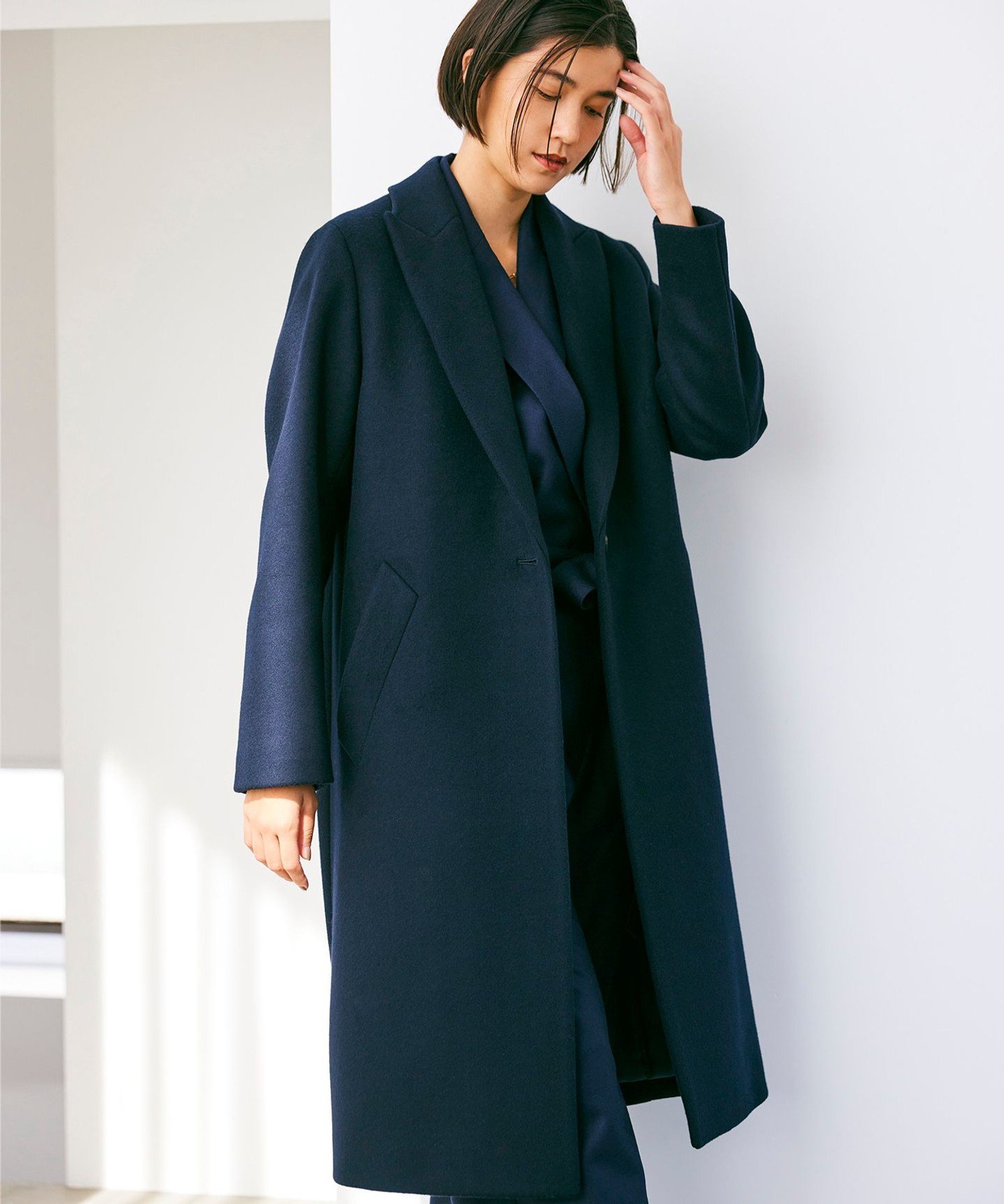 BEIGE,｜PASSY / チェスターコート | Rakuten Fashion(楽天