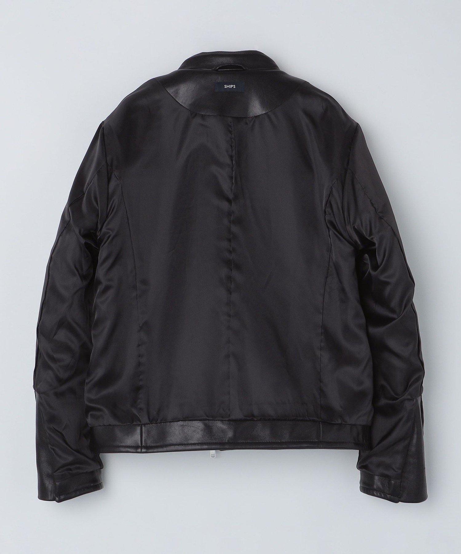 SHIPS｜SHIPS: ラムレザー ダブル ライダースジャケット | Rakuten