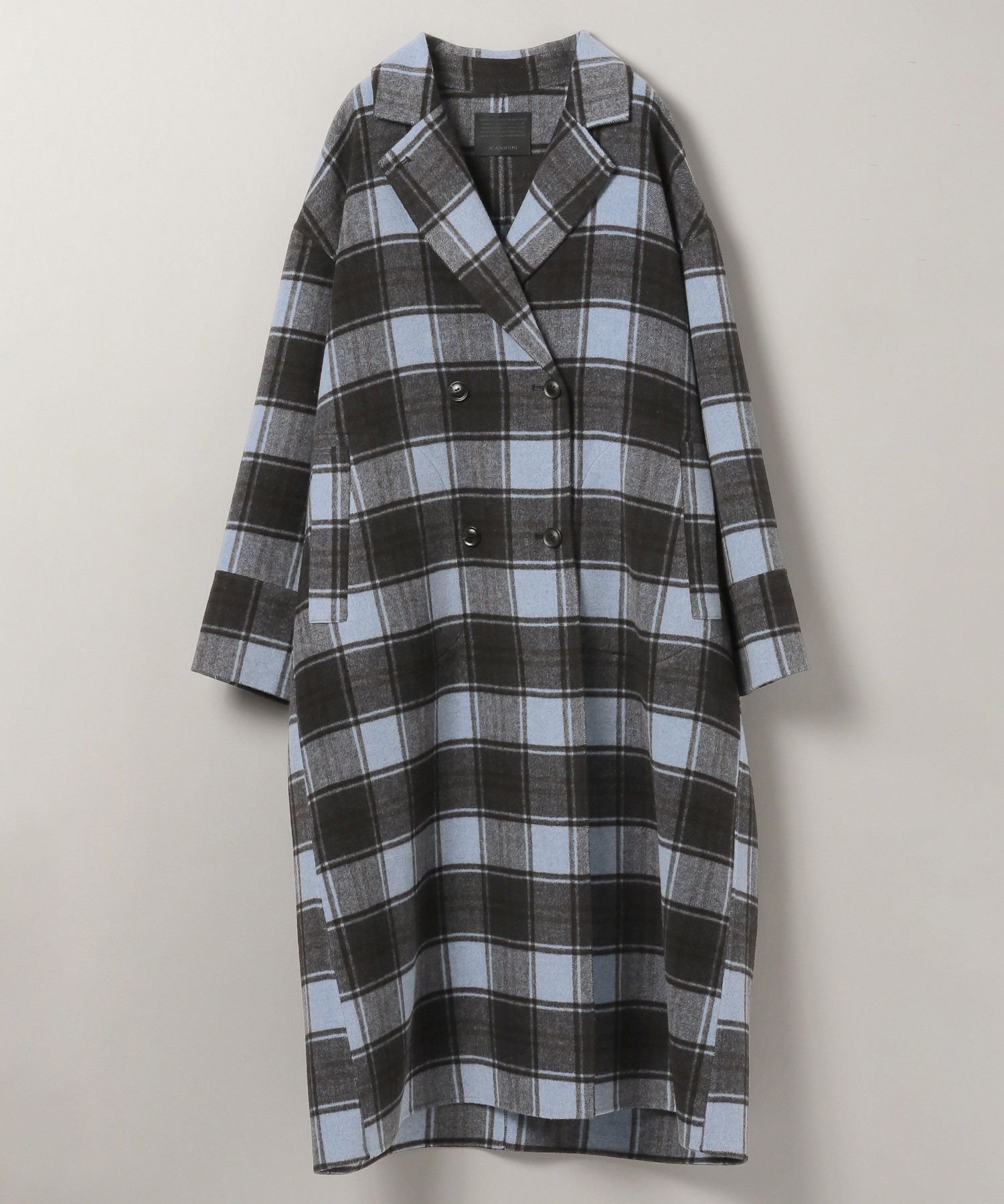 JEANASIS｜Wチェスターウールリバーロングコート | Rakuten Fashion