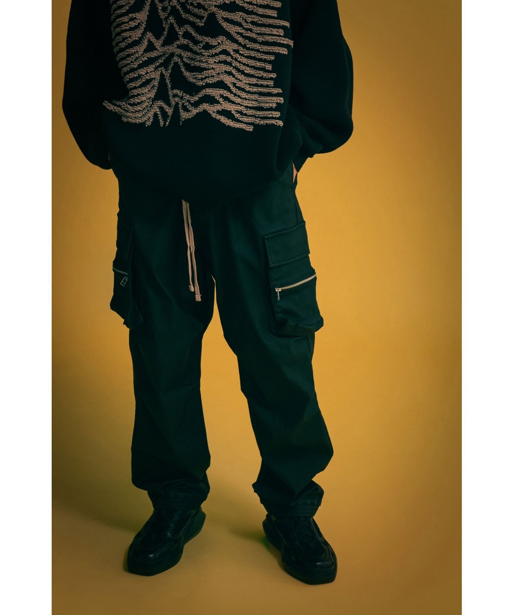 LHP｜DankeSchon/ダンケシェーン/PREMIUM TC BLACK ZIP POCKET PANTS