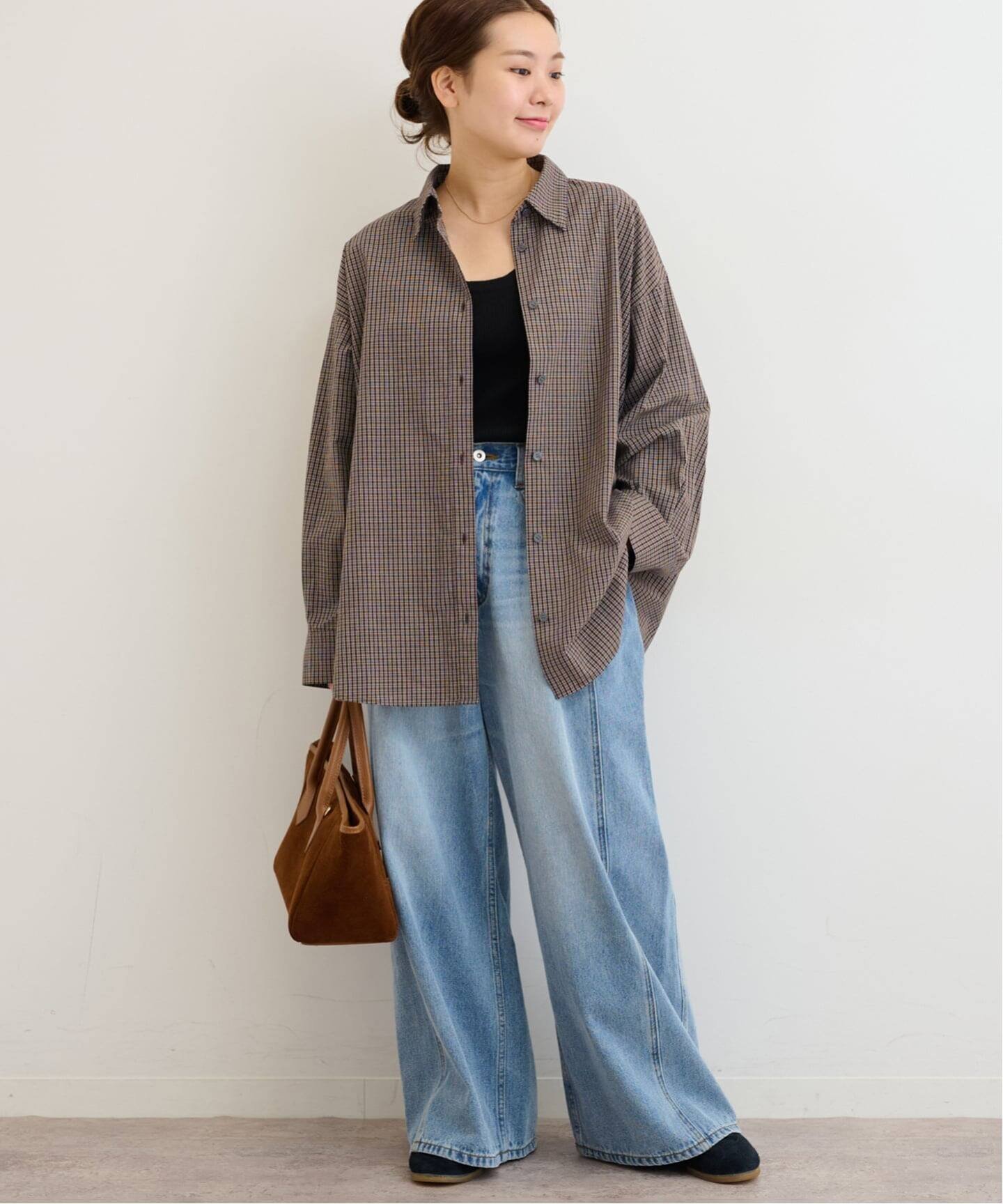 JOURNAL STANDARD relume｜チェックオーバーサイズシャツ | Rakuten