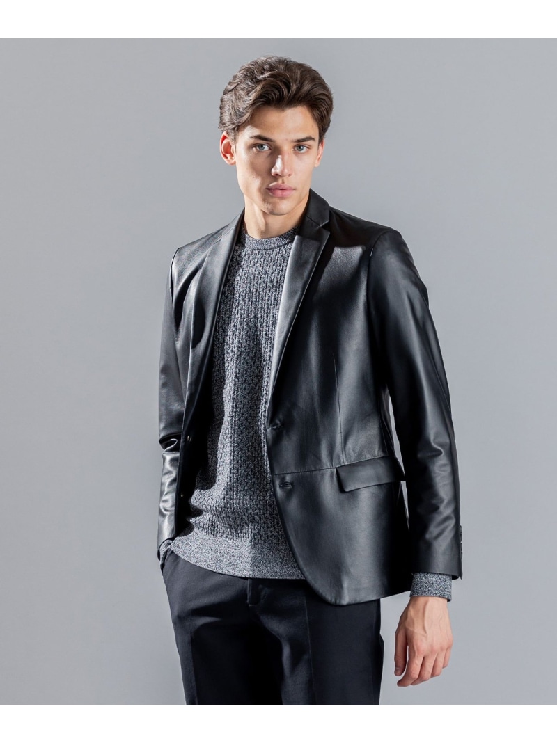 楽天市場】JOSEPH HOMME ライトラムナッパレザー ジャケット ジョゼフ