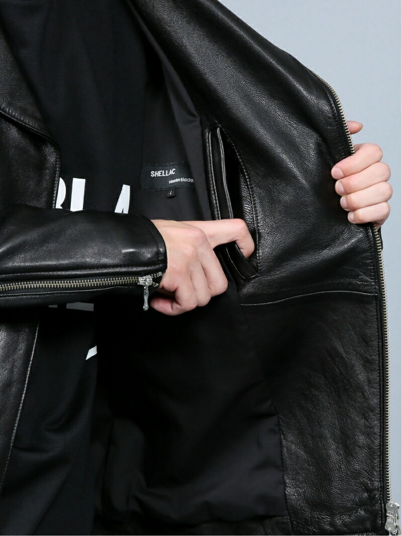 楽天市場】semanticdesign シェラック/SHELLAC シープレザー ダブル