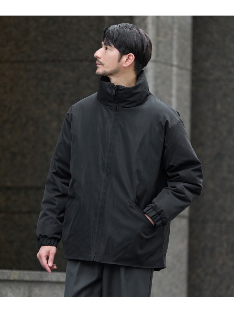 楽天市場】SPU 洗える撥水中綿スタンドネックブルゾン カジュアル