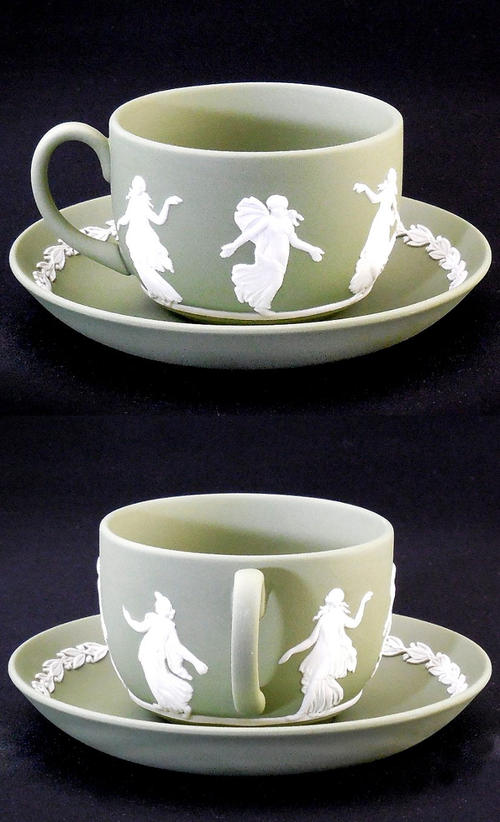 楽天市場】ウェッジウッド Wedgwood ジャスパー セージグリーン