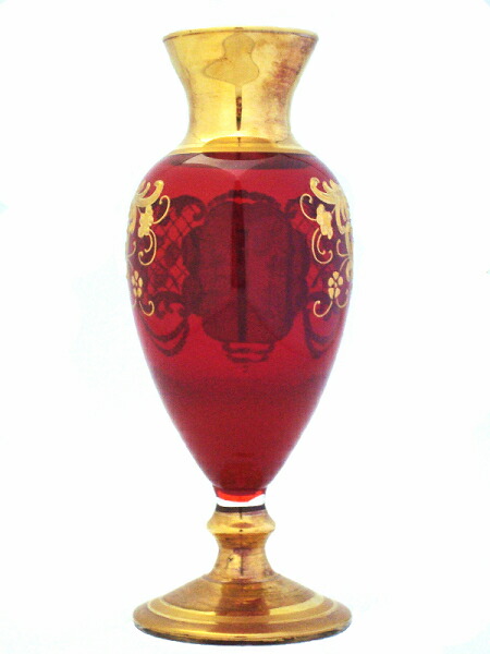 楽天市場】ヴェネチアン/ベネチアン グラス ムラノ レッド 24K