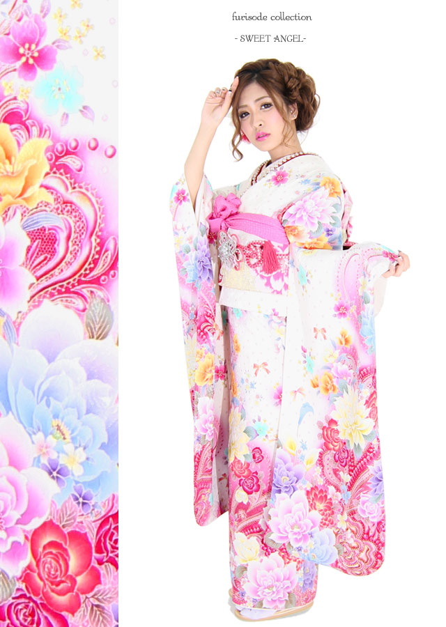 新品 振袖用 2027年モデル 帯締め 帯揚げ 半襟 重ね襟 くすみピンク