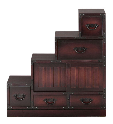 骨董品】和箪笥／時代箪笥／桐箪笥 アンティーク家具 87-1 桐たんす