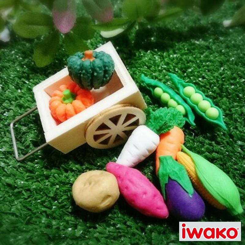 食べ物・フルーツ・野菜消しゴムセット 食べ物・フルーツ・野菜