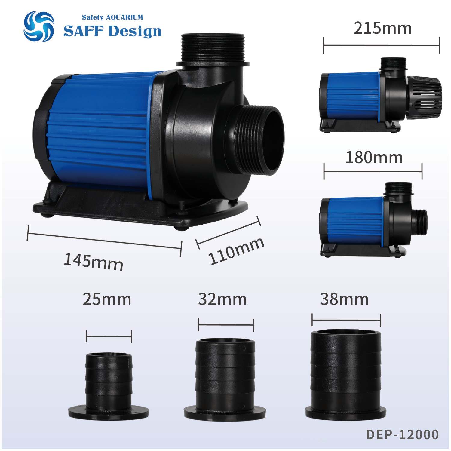 楽天市場】【NEWモデル】HSBAO社製 DEP-12000 吐出量12000L/H (毎分