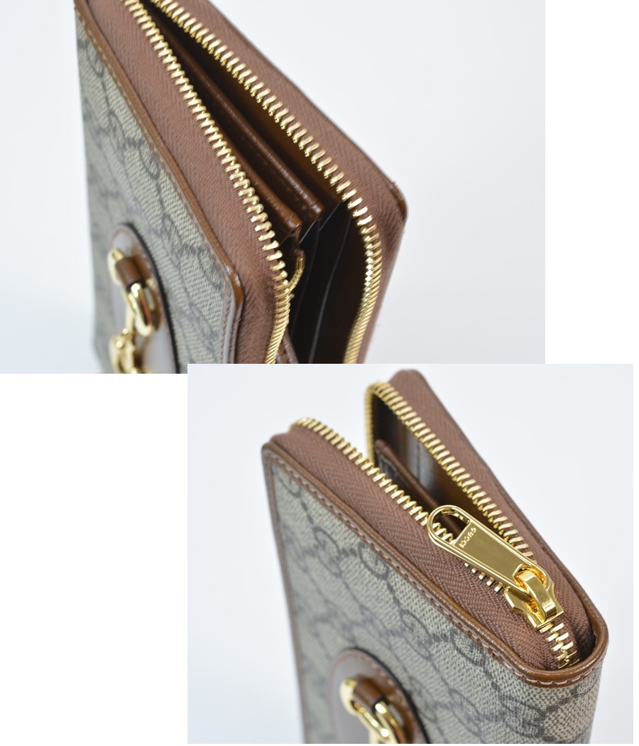 楽天市場】【未使用】グッチ GUCCI ホースビット 1955 ラウンド