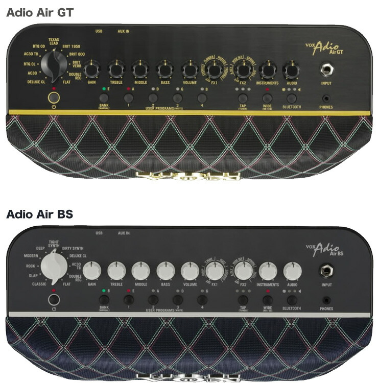 楽天市場】VOX Bluetooth対応 50W ギター/ベース アンプ Adio Air