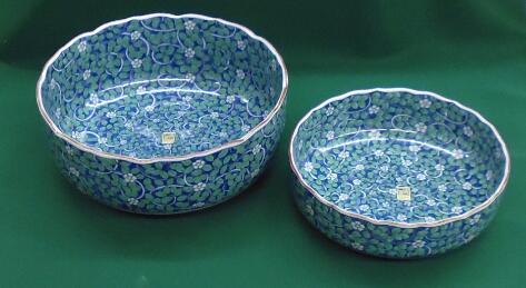 前畑陶器 庫山窯 色絵手まり 菓子鉢 前畑陶器 庫山窯 色絵手まり