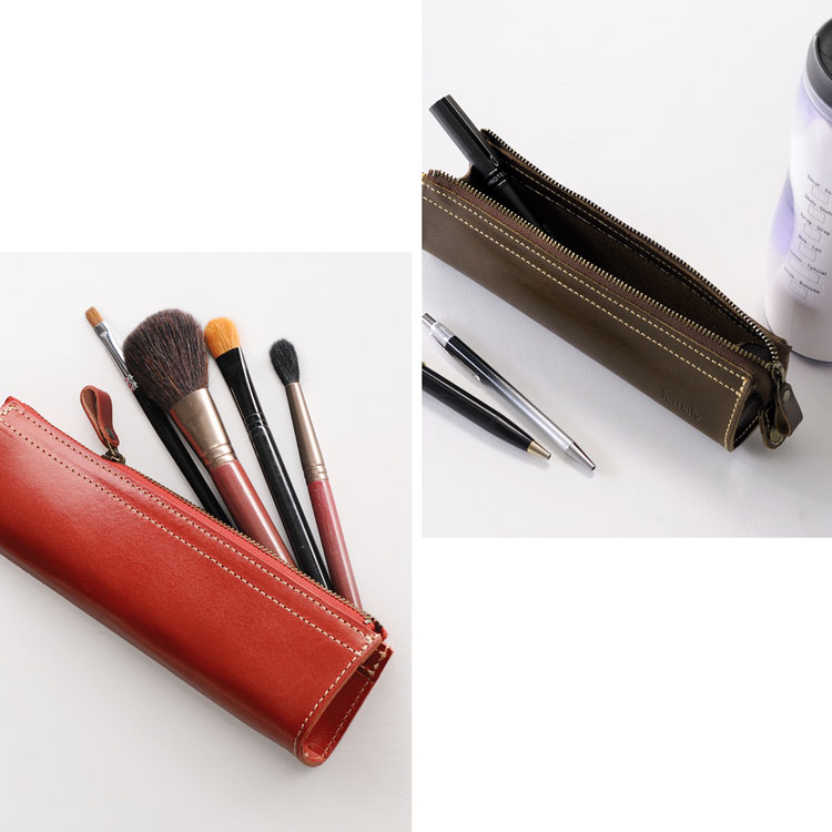 楽天市場】【10%offクーポン】栃木レザー ペンケース Jamale 日本製 本