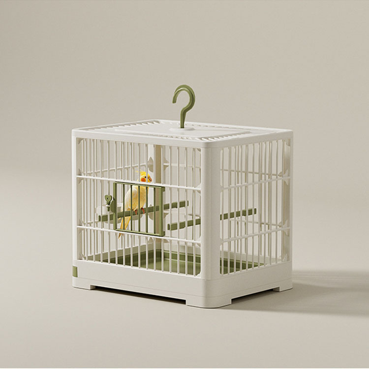 楽天市場】鳥かご 持ち運び便利 鳥ケージ 鳥籠 餌入れ/水入れ/とまり棒