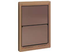 楽天市場】【直送品】アトム ペットくぐ～る 大 ブラウン | ペットドア