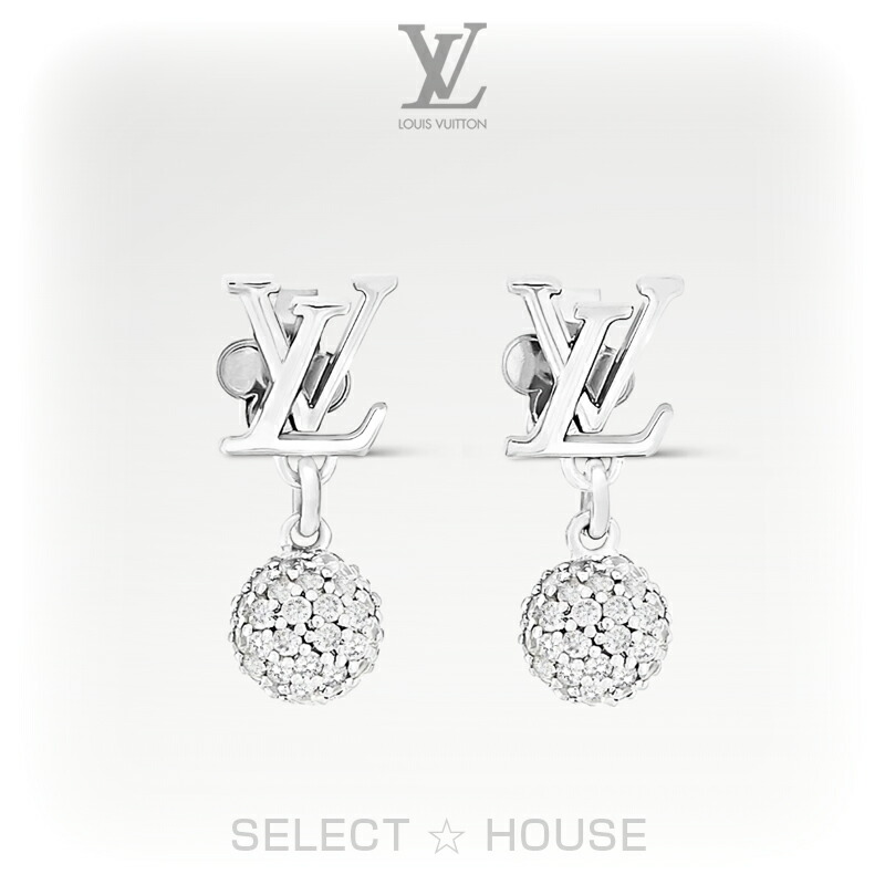 楽天市場】ルイヴィトン アクセサリー レディース ピアス シルバー
