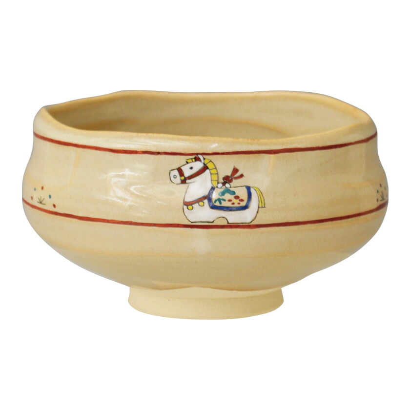 馬の絵柄の抹茶茶碗 楽天市場】馬 抹茶茶碗の通販