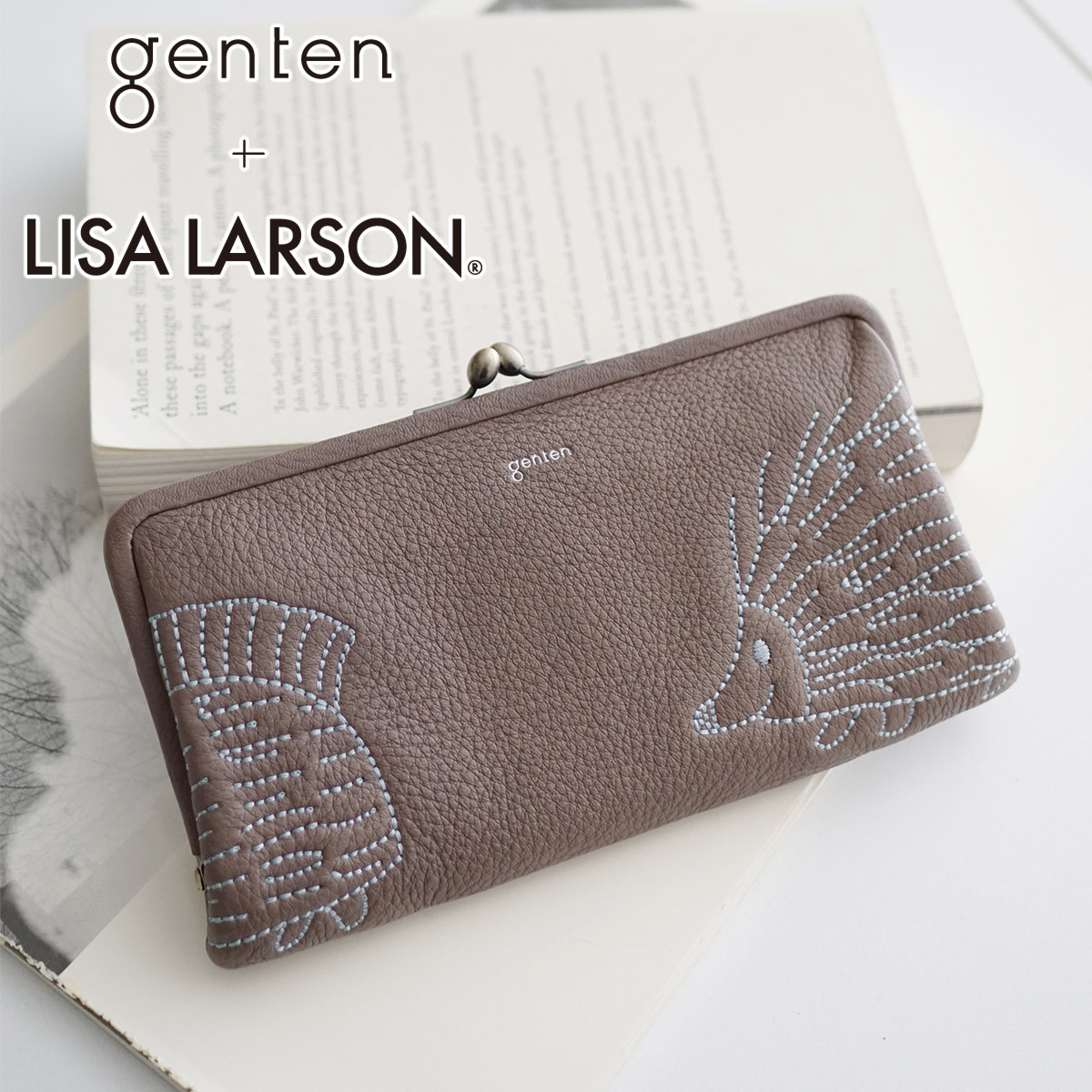 楽天市場】☆ genten ゲンテン 長財布genten ×LISA LARSON（ゲンテン