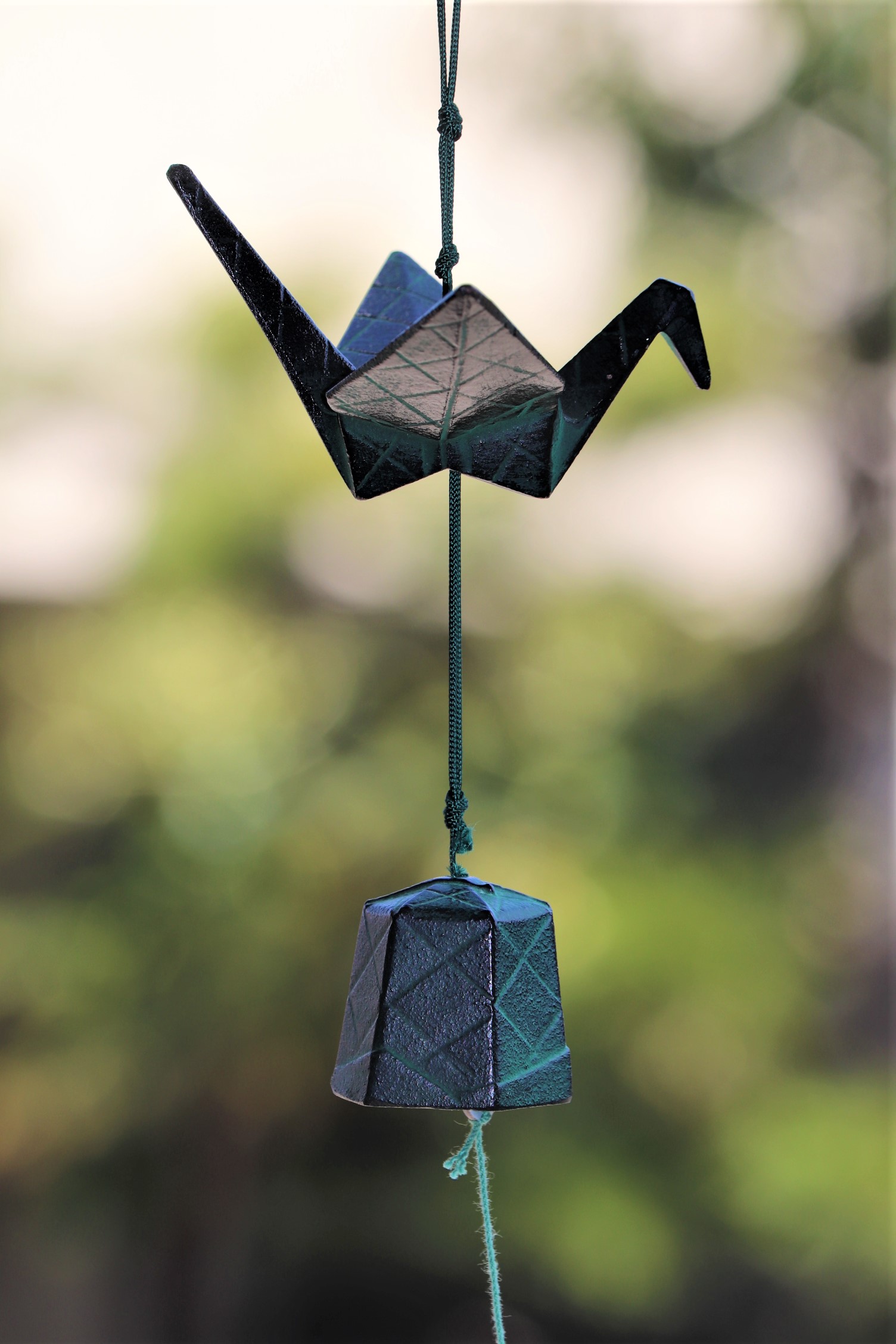 楽天市場】南部鉄器 鉄 風鈴 折り鶴 おしゃれ オシャレ かわいい