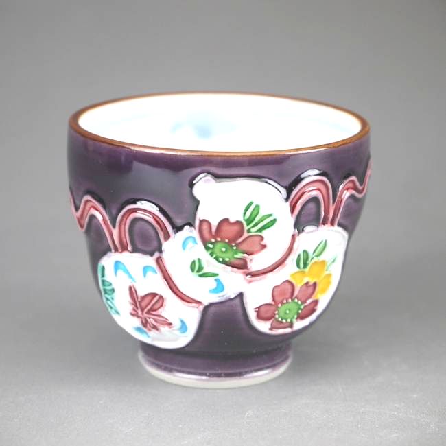 京焼 清水焼 むらさき野 夫婦湯呑 昇峰 【公式通販】