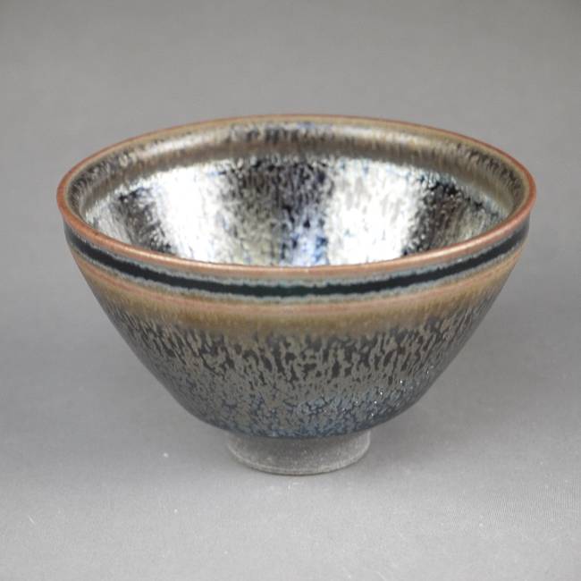 楽天市場】京焼 清水焼 禾目天目盃 橋本大輔 : 京焼清水焼専門店 松韻堂