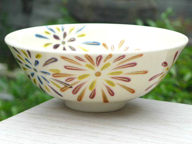 楽天市場】京焼 清水焼 平茶碗 花火 宝泉 : 京焼清水焼専門店 松韻堂