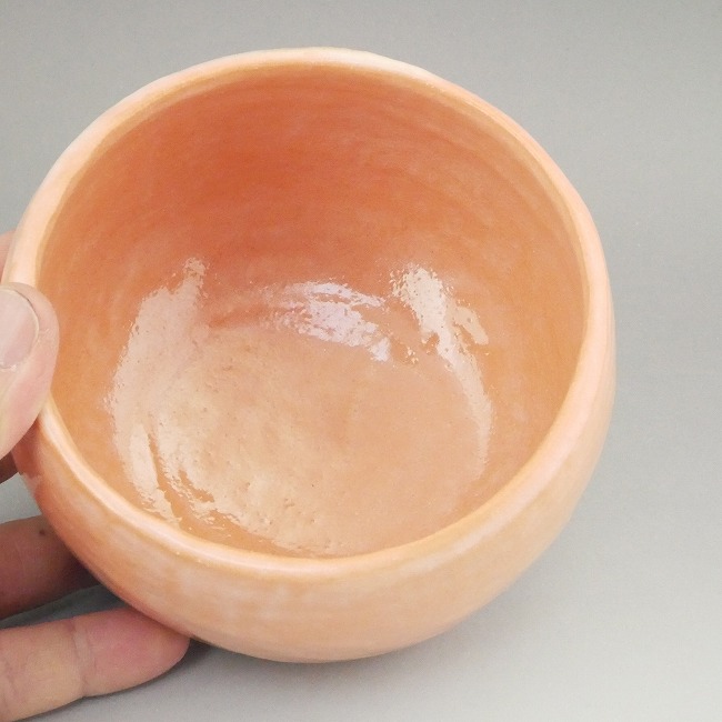 楽天市場】京焼 清水焼 光悦乙御前写赤茶碗 昭楽 : 京焼清水焼専門店