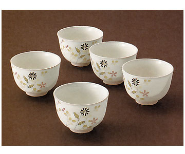 楽天市場】京都 たち吉 ひより お茶呑茶碗（湯呑み）5客セット 誕生日