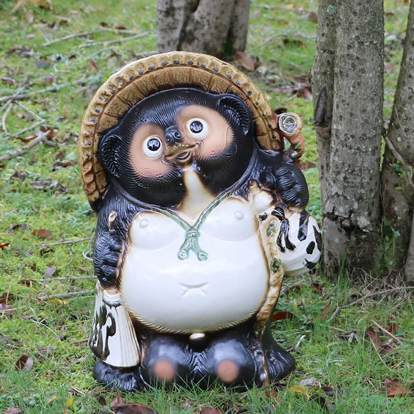 楽天市場】信楽焼 和風 おしゃれ たぬき 開運 タヌキ 陶器タヌキ