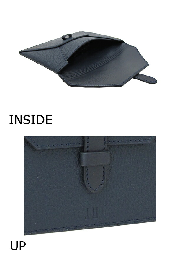 楽天市場】ダンヒル dunhill パスポートケース ネイビー BOSTON