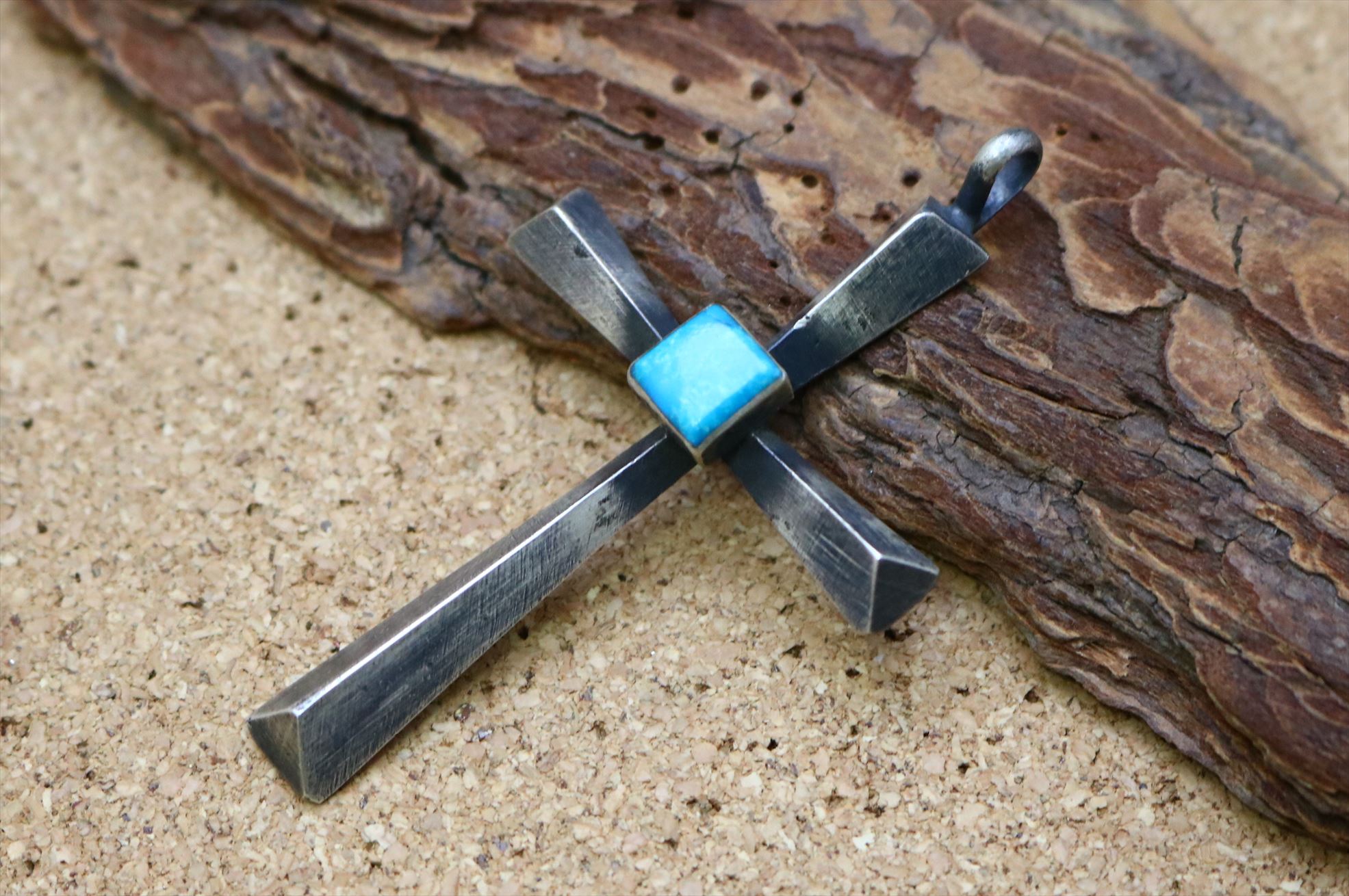 インディアンジュエリー ホピ族 Sterling ペンダント ネックレス Hopi