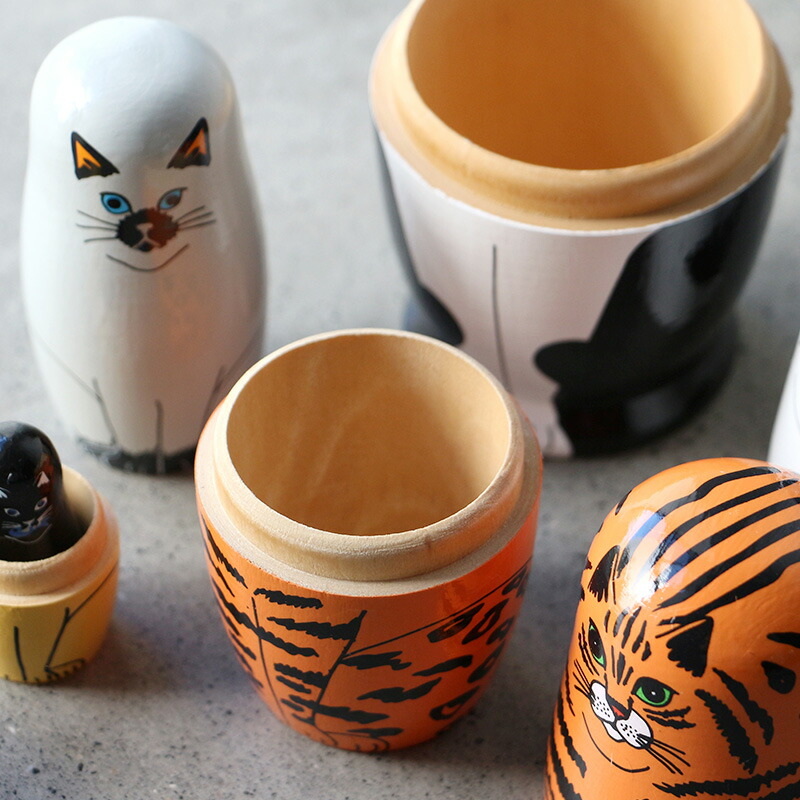 楽天市場】midori komatsu マトリョーシカ MOMA 雑貨 動物 インテリア