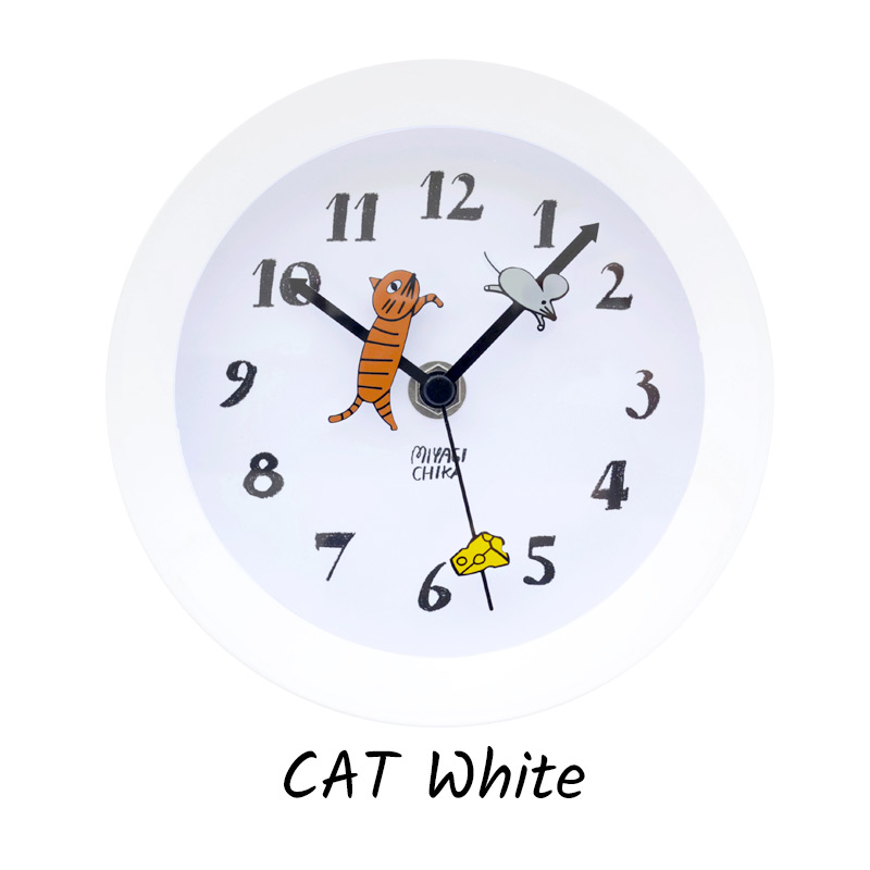 楽天市場】壁掛け時計 置き時計 山鳩舎 2wayクロック みやぎちか 音が