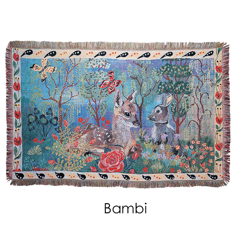 楽天市場】ナタリーレテ ラグ アニマル デザイン タペストリーラグ