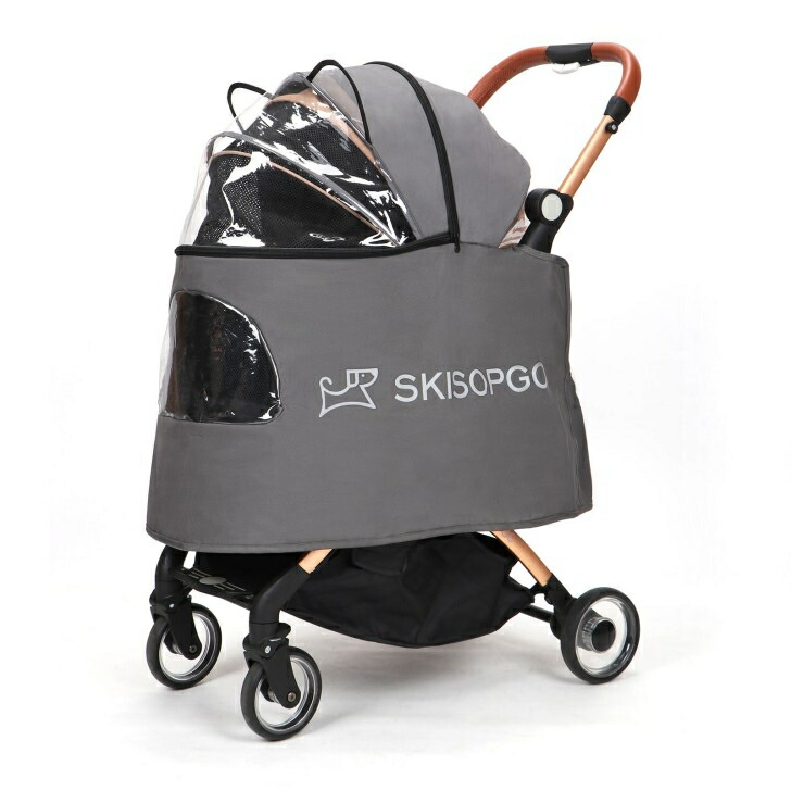楽天市場】即納 SKISOPGO レインカバー ペットカート専用 レインカバー