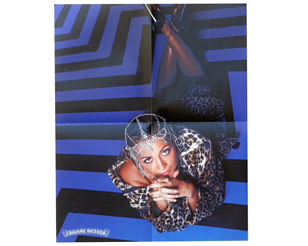 楽天市場】CHROME HEARTS NICOLE RICHIE ORIGINAL POSTER ART クロム