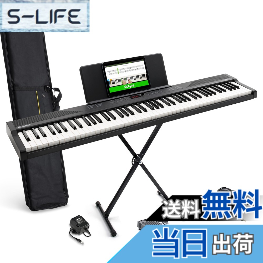 楽天市場】alesis 88鍵盤 電子ピアノ ハンマーアクション鍵盤 recital