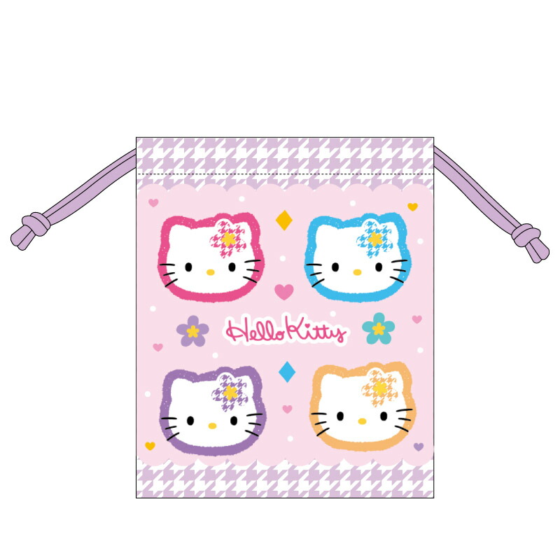 楽天市場】ハローキティ 90s 巾着 nic_kt11-01_03 ハローキティグッズ