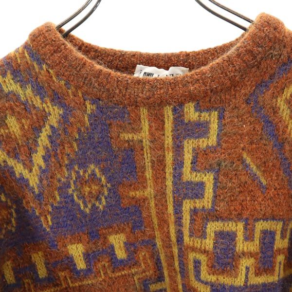 OLD LANVIN ランバン ヴィンテージ ニット ジャケット スエードレザー