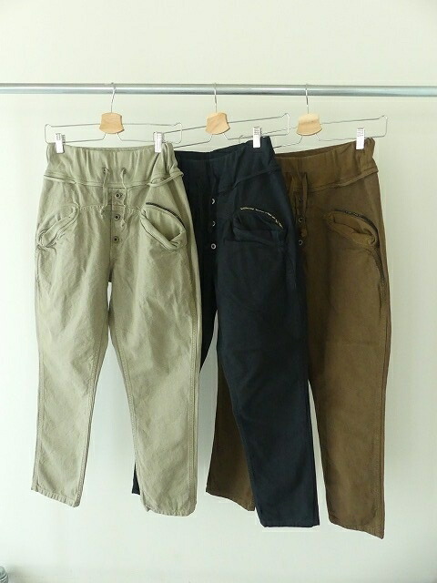 楽天市場】KAPITAL(キャピタル) 薄キャンバスサルエルヌーベルパンツ